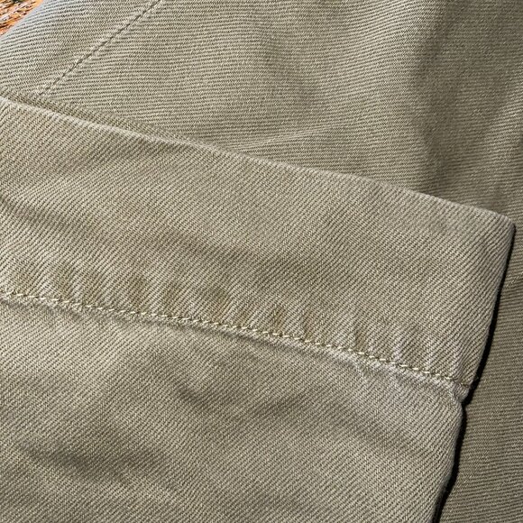 DL1961 Zoie Wide Leg Relaxed | Alpine Green/exc condition/32 (87cotton/13linen) - Picture 4 of 9